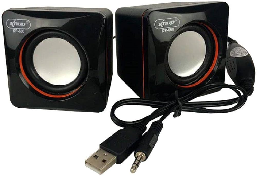 Mini Caixa de Som Alto Falante KP-600 - Knup - Imagem 3