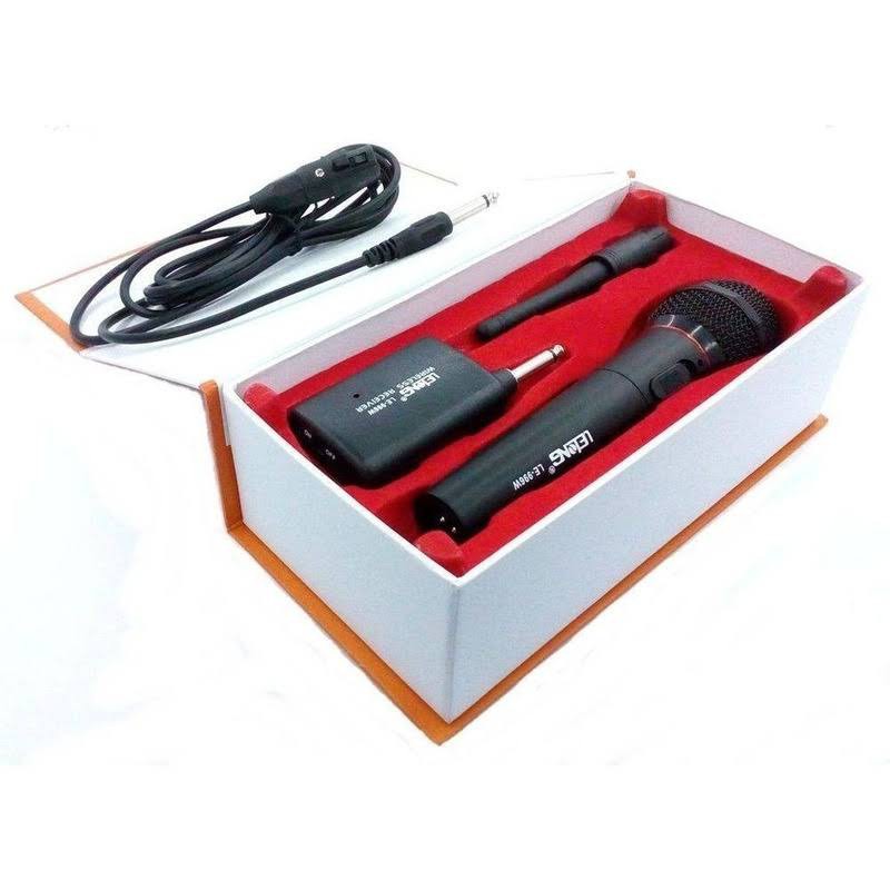 Microfone Profissional Lelong Sem Fio Le996w - Imagem 3
