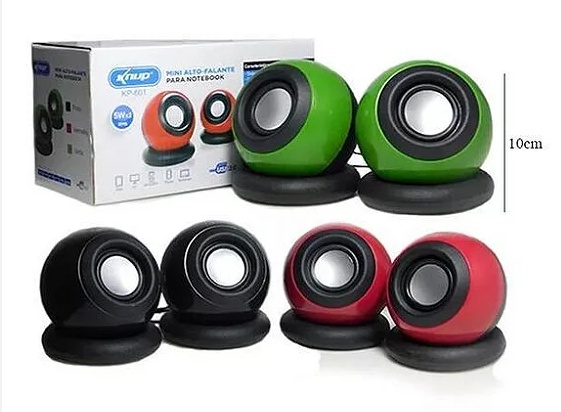 Mini Caixa de Som para PC /Notebook KP-601 - Imagem 4