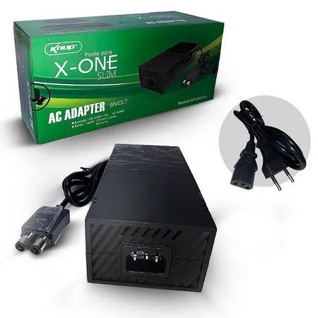 Fonte De Energia Xbox One Bivolt Completa KNUP - Imagem 3