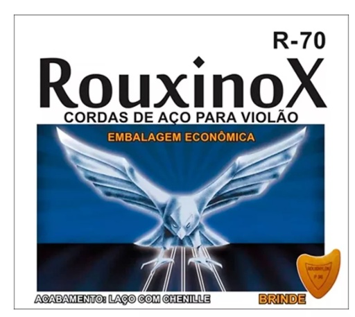 Corda de aço para violão Rouxinol