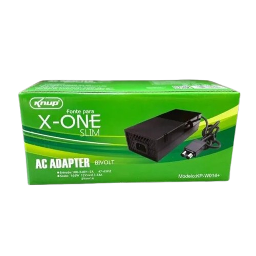 Fonte De Energia Xbox One Bivolt Completa KNUP - Imagem 2