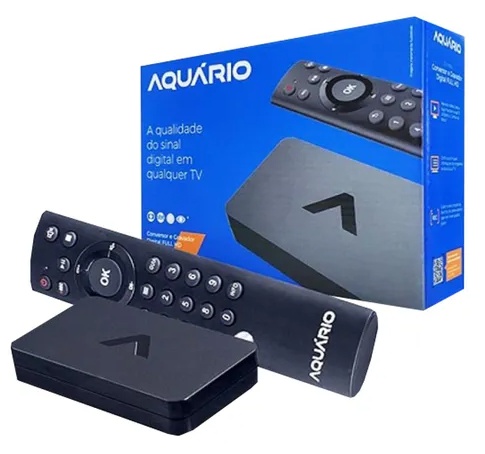 Conversor De TV Digital – FULL HD Aquário DTV-9000